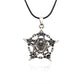 Fashion Steampunk Inverted Pentagram Pan God Skull Goat Head Pendant Necklaces Satanism Satanic Occult Metal DIY Choker Necklace