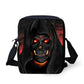 Brand Designer Punk Skull Head Printing Mens Messenger Bags for Men Casual Crossbody Bags,Boys Small Kids Travel Shoulder bag