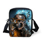 Brand Designer Punk Skull Head Printing Mens Messenger Bags for Men Casual Crossbody Bags,Boys Small Kids Travel Shoulder bag