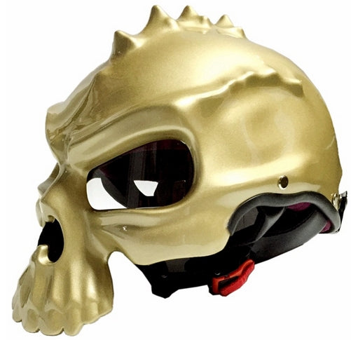 Skull Motorcycle Helmet Half Face Helmets