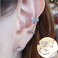 New Brincos Clip Earring Simulated-pearl Crystal Heart Leaf Star Flower Ear Bone Cuff Earrings For Women Men Jewelry