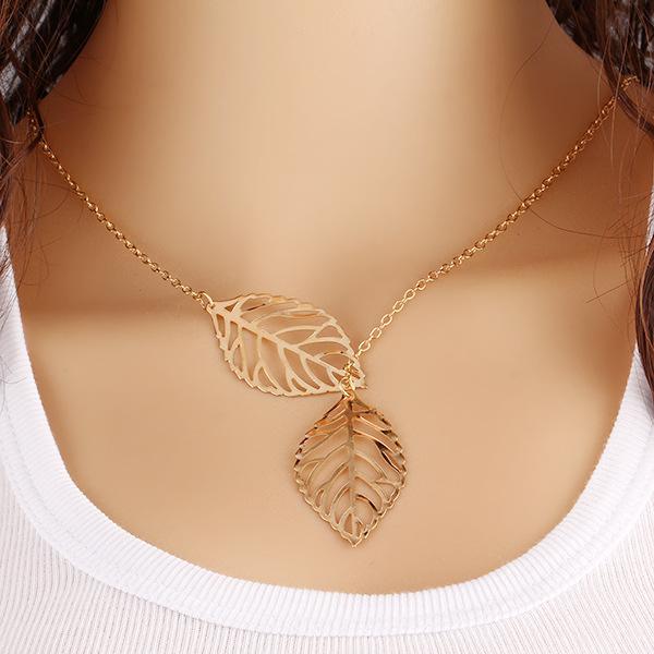 Hot Fashion Corss Jewelry Leaves Bird Pendant Necklace Maxi Statement Necklace Chokers Necklace For Women