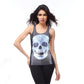 new movie Coco clothing Skeleton Skull Halloween Women's vest Digital Printing Ghost Scary Costume for women Day Dead Costume