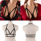 sexy women garter belt stocking pastel gothic bust strap bra rave wear binding bondage lingerie cage harness new
