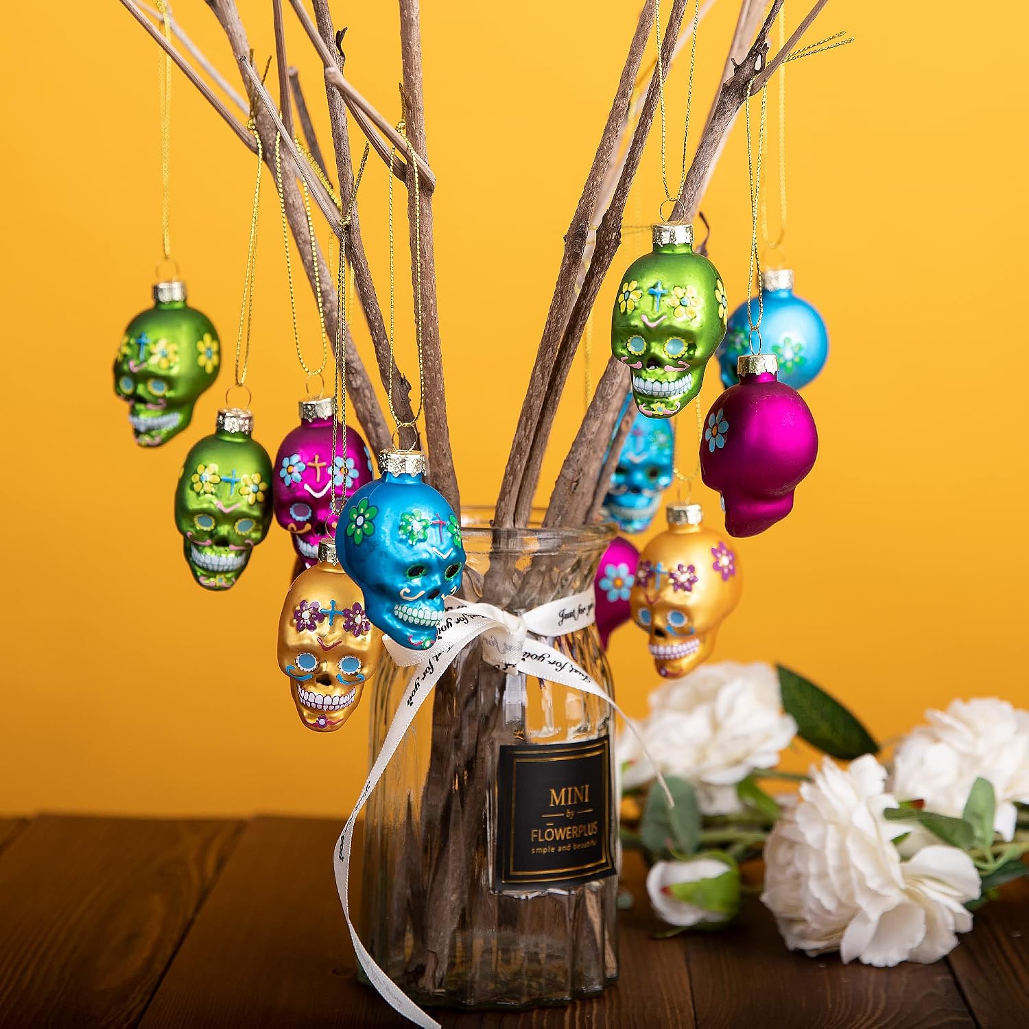 Sugar skull ornament