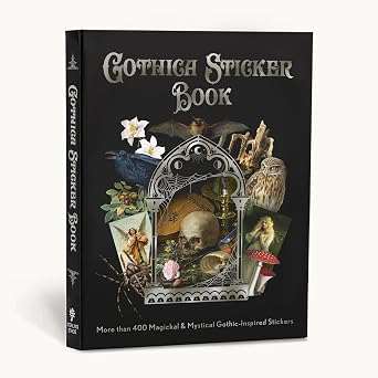 Gothica Sticker Book: More than 400 Mysterious & Mystical Gothic-Inspired Stickers (Mystical Sticker Book) - skull sticker
