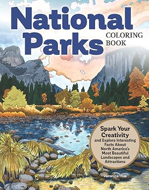 National Parks Coloring Book: Spark Your Creativity and Explore Interesting Facts About North America's Most Beautiful Landscapes and Attractions (Design Originals) 32 Designs on Perforated Pages - sugar skull book