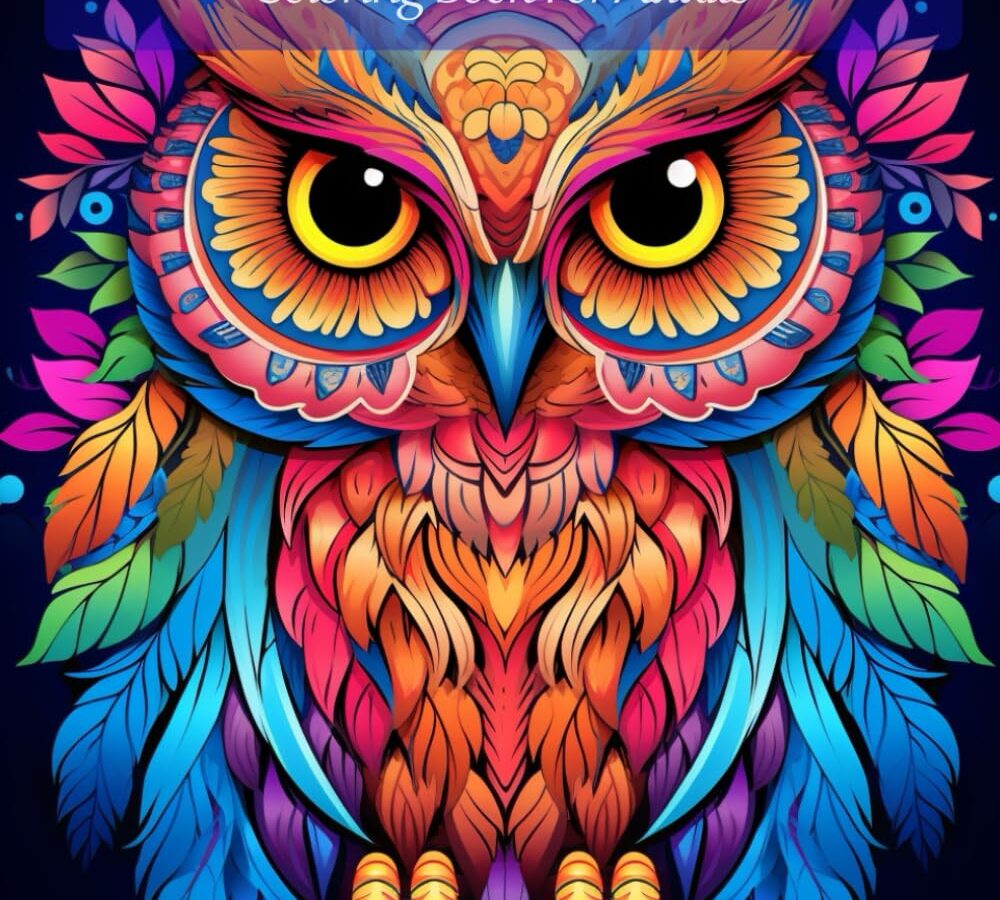 Bird Mandala Coloring Book for Adults