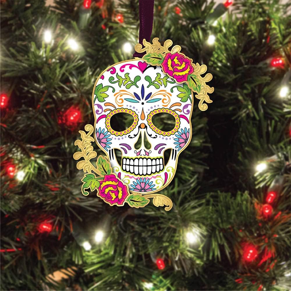 Beacon Design Sugar Skull Ornament