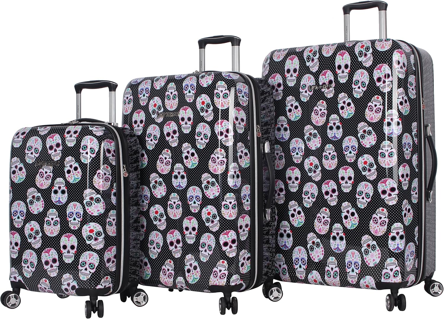 3 Piece Hardside Lightweight Spinner Suitcase Set - Travel Set