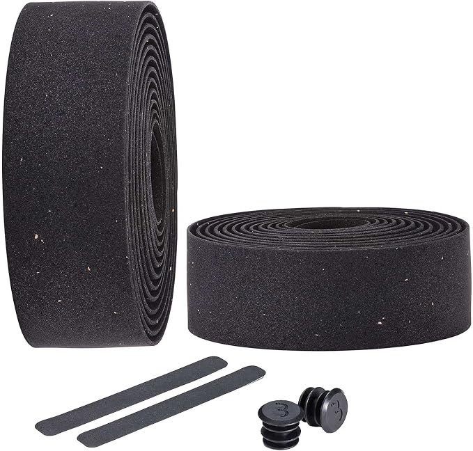 BBB Cycling BHT-01 RaceRibbon Handlebar Tape for Road Bikes - skull sticker