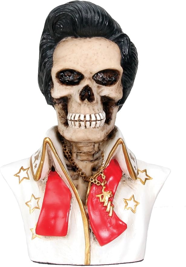 Elvis Collectible Skeleton Figurine - skull figurine