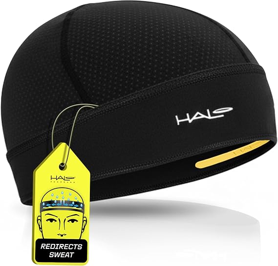 Halo Headband Skull Cap – The Ultimate Sweat Diverting, Absorbent, Lightweight, High Performance Skull Cap
