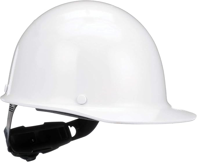 MSA Skullgard Cap Style Safety Hard Hat with Suspension - Non-Slotted Cap, Made of Phenolic Resin, Radiant Heat Loads up to 350F | Fas-Trac III Ratchet Suspension - skull hat