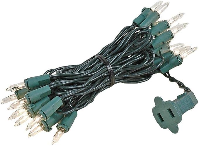 Novelty Lights 6.5 Feet 20 Bulbs Vintage Short Clear Mini String Lights - string light