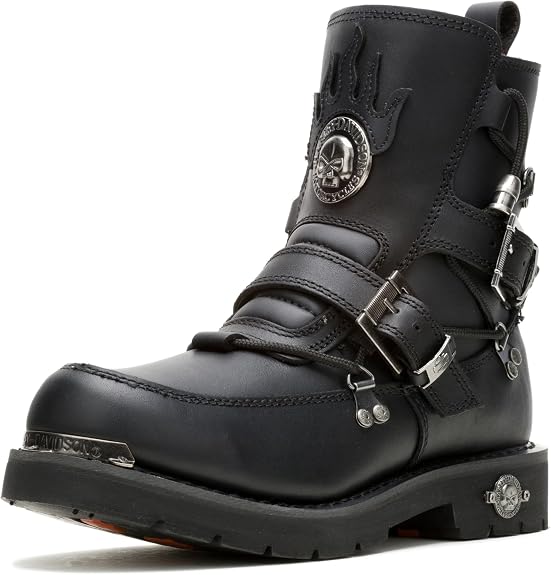 Harley-Davidson Men's Distortion Boot - sugar skull costume