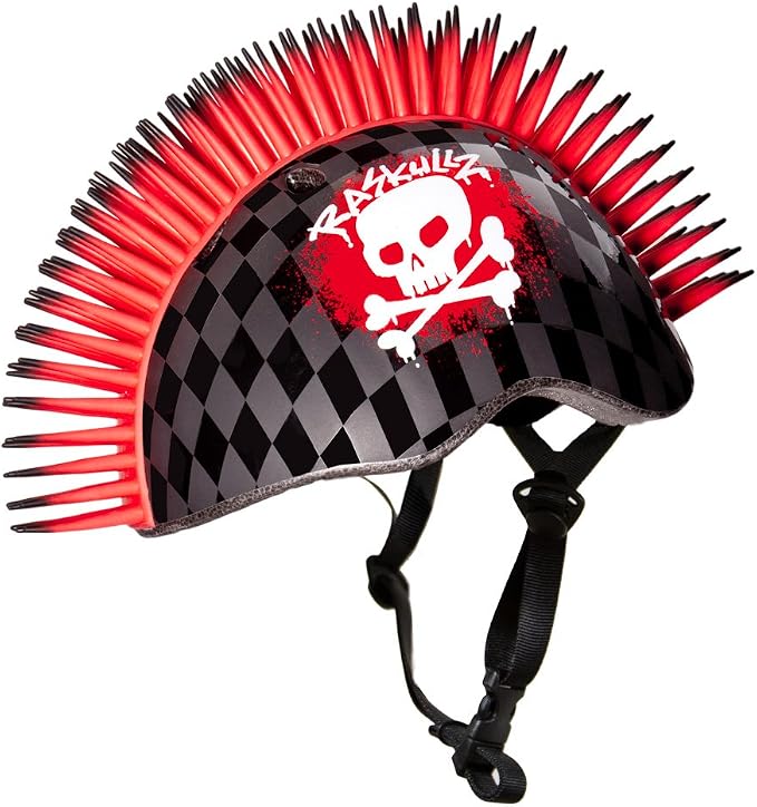 Raskullz Mohawk Helmet - skull helmet