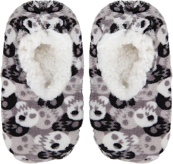 MeMoi Kids' Starry Sky Sherpa-Lined Non-Skid Slippers - sugar skull costume
