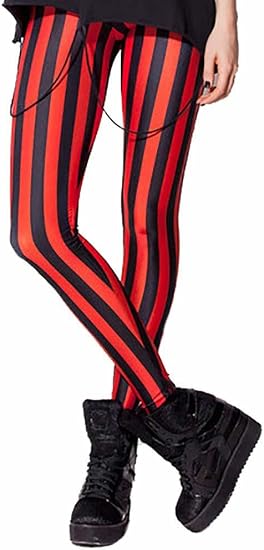 Sister Amy Women 3D Printed Geometric Figures Ankle Elastic Legging - skull leggings