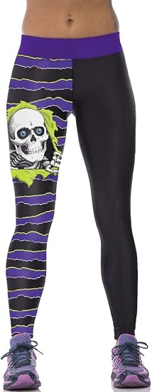 Sister Amy Women’s Fitness High Waist Yoga Pants Printed Stretch Ankle Legging
