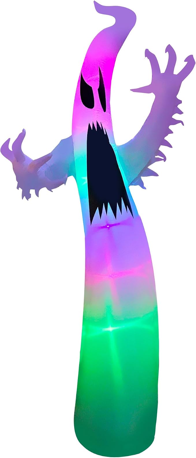 SEASONBLOW 12FT Halloween Inflatable Terrible Ghost Outdoor Decoration - skull inflatable