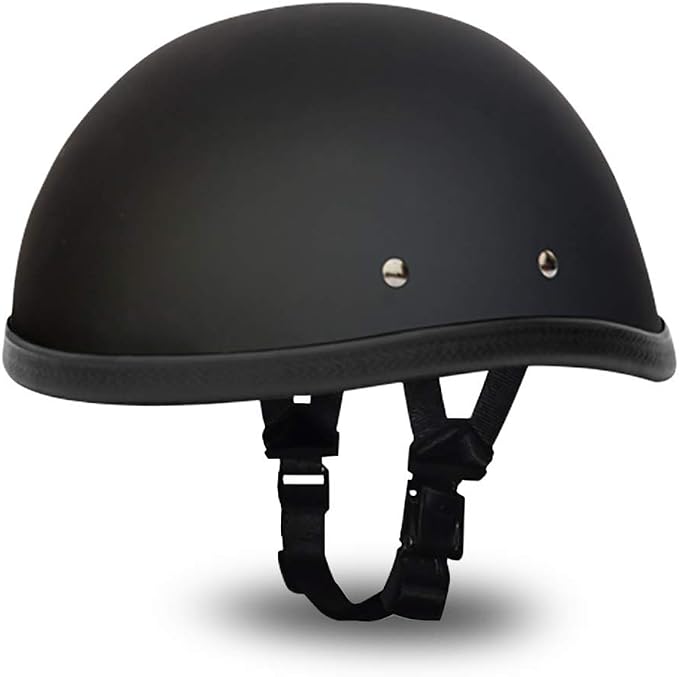 Daytona Helmets Eagle Headgear for Men - Novelty Half Helmet with Breathable Liner - Retro Skull Cap Helmet with Head Wrap - skull helmet
