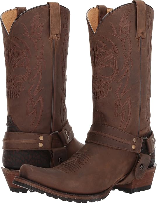 ROPER Men's Skull - sugar skull boots