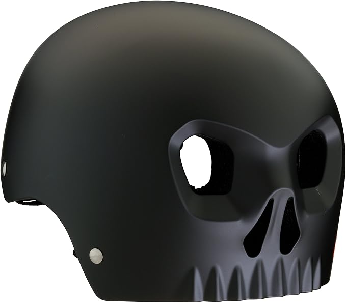 Mongoose Street Hardshell Skull Bike Helmet, Multi Sport, Multiple Colors - skull helmet