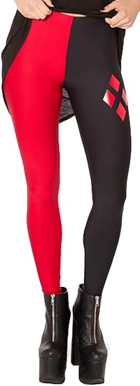 Sister Amy Women's Digital Skull Printed Elastic Footless Tights Leggings - skull leggings