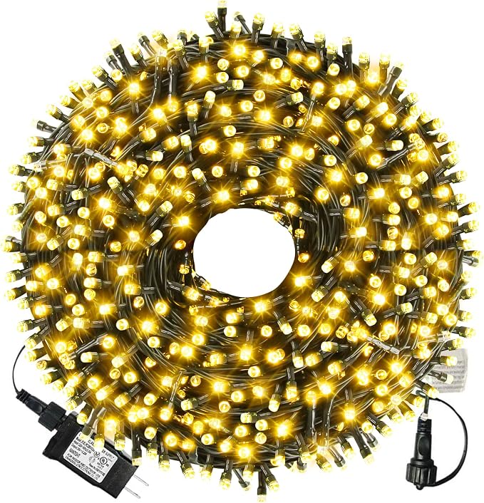 XTF2015 105ft 300 LED Christmas String Lights, Christmas Lights - string light