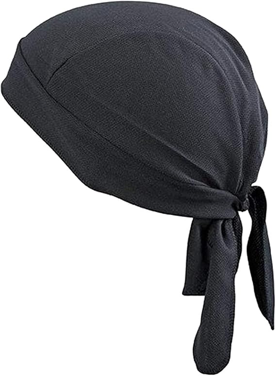 TOPLOR Skull Caps for Men Cooling Bandana Cap Cycling Helmet Liner Hat - skull headband