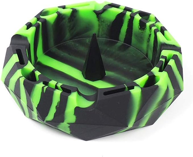 4.5inch Ashtray Unbreakable Shatter Heat - skull ashtray