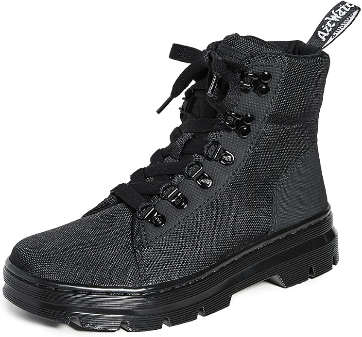Dr. Martens Women's Combs W Ajax+Extra Tough 6 Eye Boot - sugar skull costume