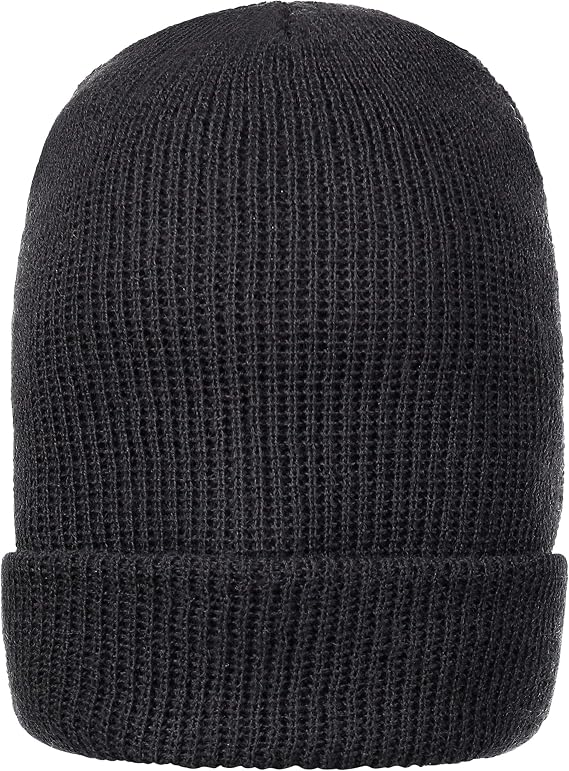 100% Wool Watch Cap – GI Warm Winter Beanie Cap for Cold Weather – Made in the USA Military Specifications. - skull watch