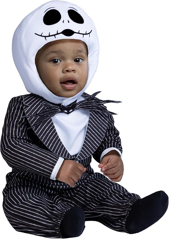 Party City Baby Boys' Jack Skellington Infant Costume - skeleton