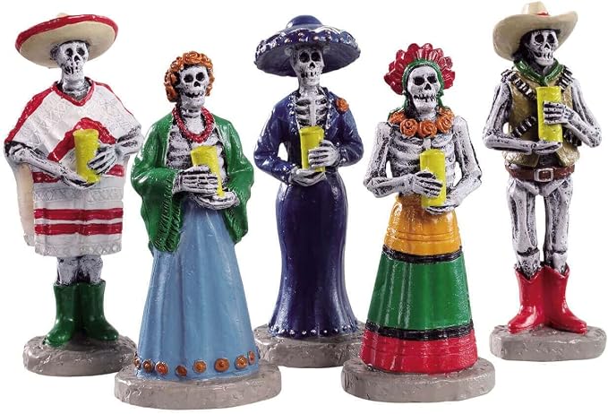 Dia De Los Muertos Vigil - skull figurine