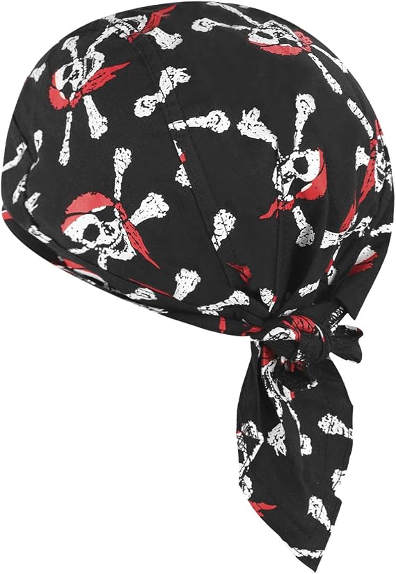 Sweat Wicking Beanie Sport Headwear Cooling Helmet Liner Bandana Skull Cap Sun UV Protection Quick Dry Cycling Hat - skull headband