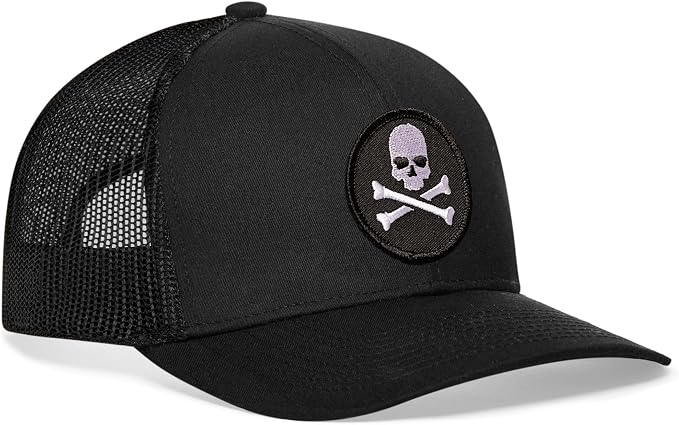 HAKA Lifestyle Trucker Hat for Men & Women, Adjustable Baseball Hat, Mesh Snapback, Sturdy Outdoor Golf Hat