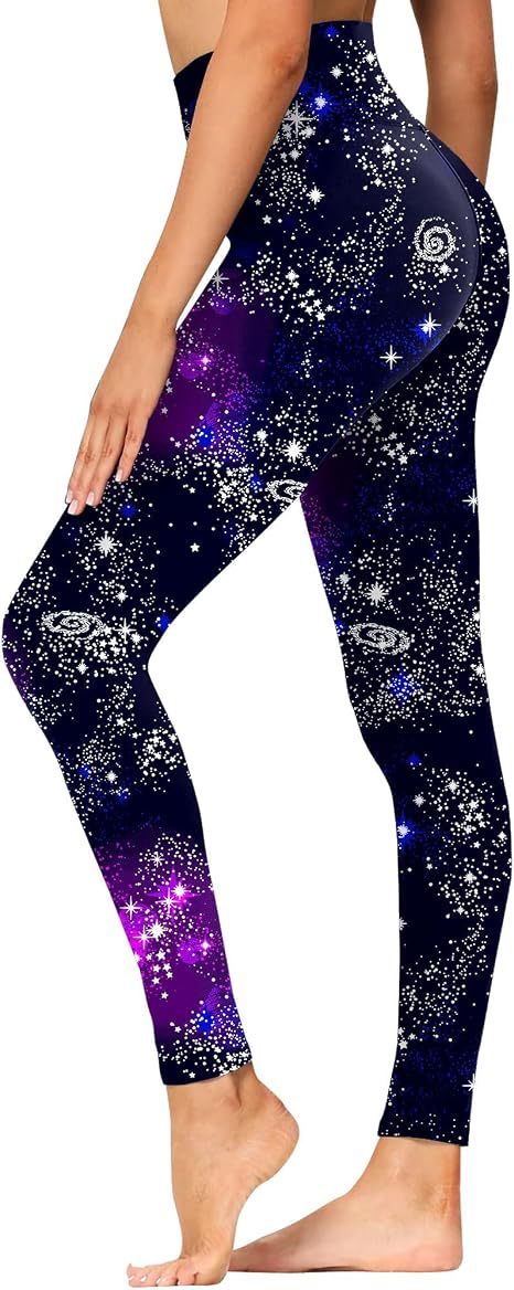GAYHAY High Waisted Leggings with Pockets for Women - Buttery Soft Yoga Pants for Gym Workout, Athletic Running - skull leggings