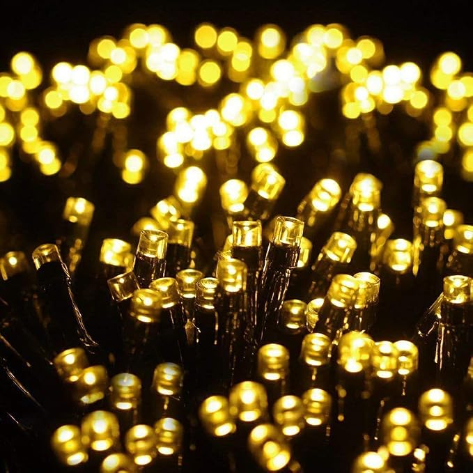 Quntis 164ft 2000 LED Cluster Christmas Lights - Dark Green Wire Cluster Christmas Tree Lights - 8 Modes Outdoor Waterproof Strands Christmas String Lights for Holiday Wedding Party Decor, Warm White - string light