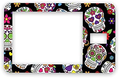 Tandem T Slim Decorative Sticker (Sugar Skull) - skull sticker