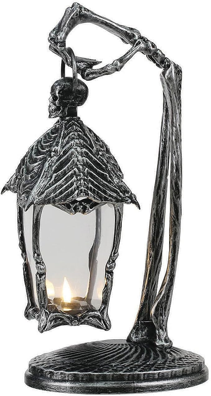 Skeleton Crew Lantern - skull lamp