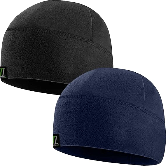 Temple Tape Tactical Fleece Watch Cap Beanie – Skull Cap Fleece Hat - Mens & Women - skull sticker