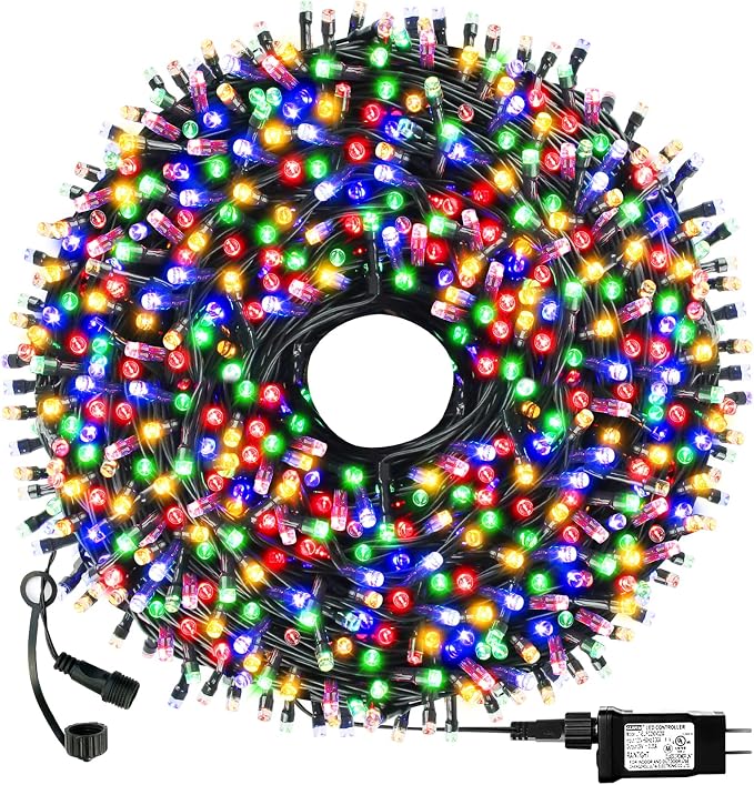 300 LED 108FT 8Modes Christmas String Lights Christmas Tree Lights - string light
