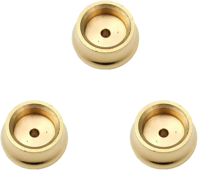 Acxico 3Pcs Mini Dual-Purpose Copper Incense Cone Stick Burner Plate Holder Censer Tower Bowl Home Decoration - skull incense burner