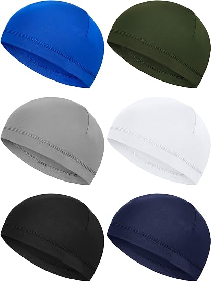 Boao Skull Cap for Men Sweat Wick Breathable for Men Women - skull hat