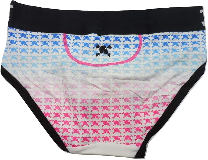 Skull & Bones Men's Briefs - skull swimsuit