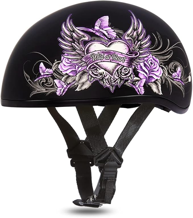 D.O.T. & ECE Daytona Viper- W/ Copperhead - skull helmet