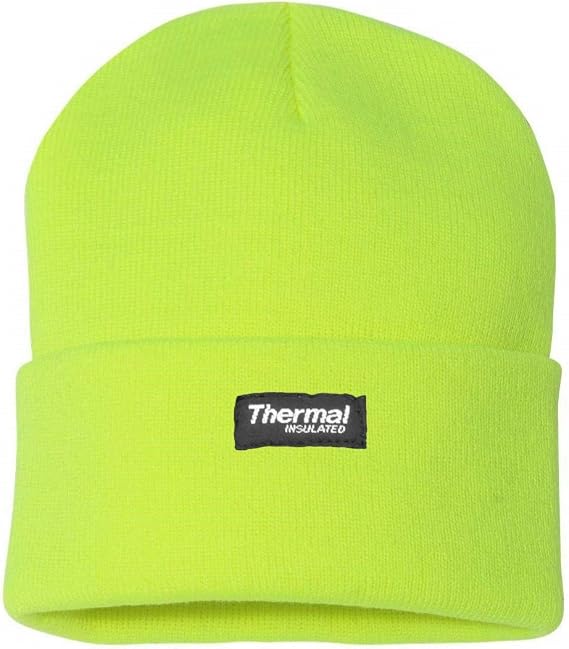 McGuire Gear Thermal Insulated Beanie, Water Resistant Watch Cap with 40 Gram Insulation, Lightweight Warm Winter Hat - skull hat