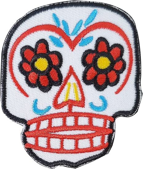 Gravity Threads Assorted Patches - skull sticker